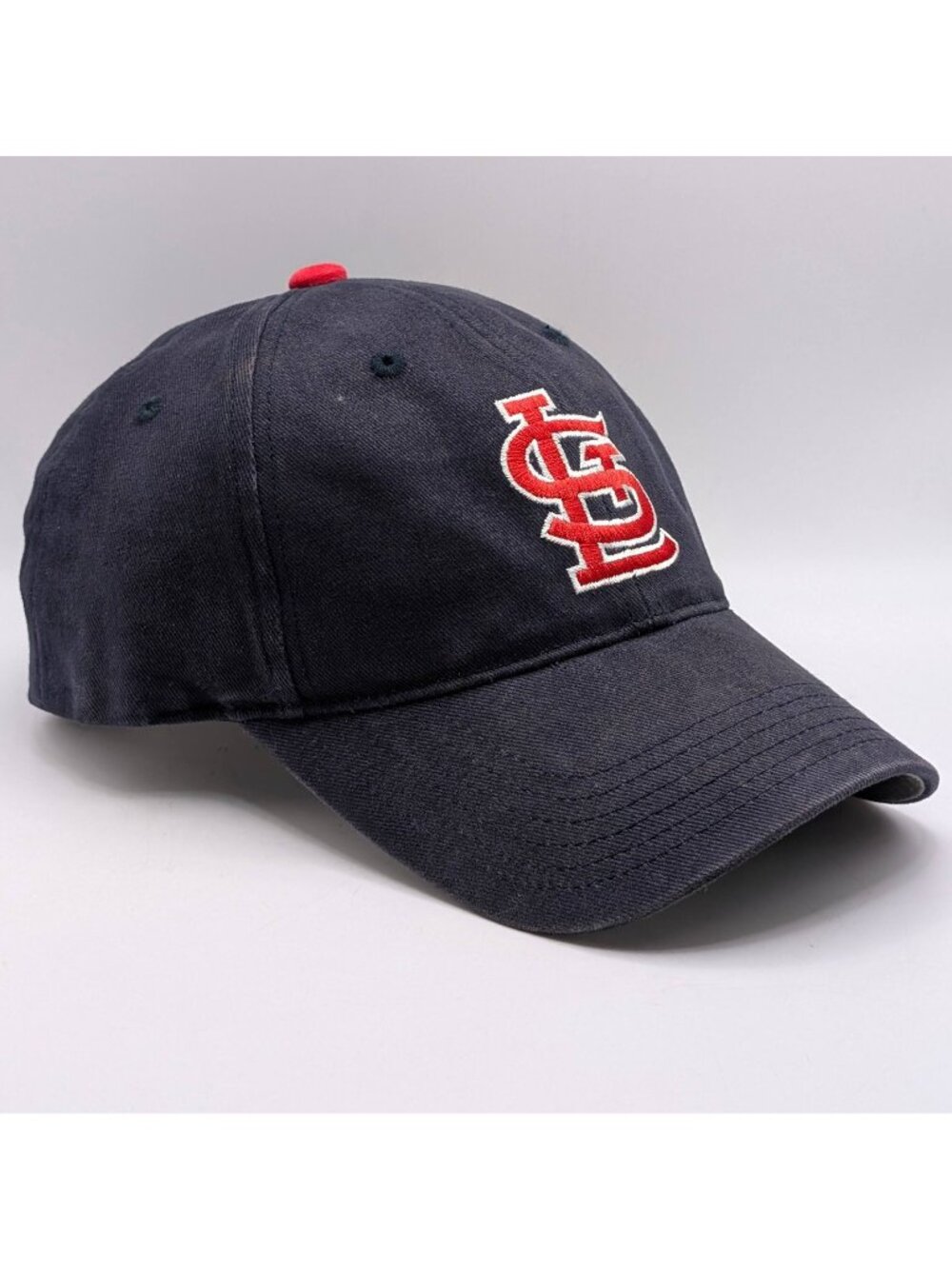 St. Louis Cardinals Hat Adjustable Strap Back Unisex MLB Baseball Blue Cap Logo